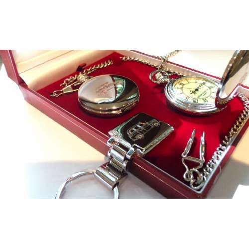 Black Cab Pocket Watch and Keyring Black Cab Pocket Watch and Keyring